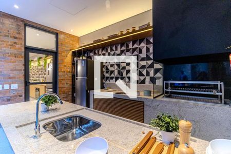 Studio à venda com 26m², 1 quarto e sem vagaChurrasqueira