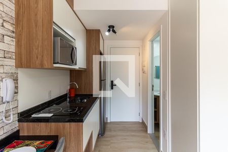 Studio à venda com 26m², 1 quarto e sem vagaCozinha