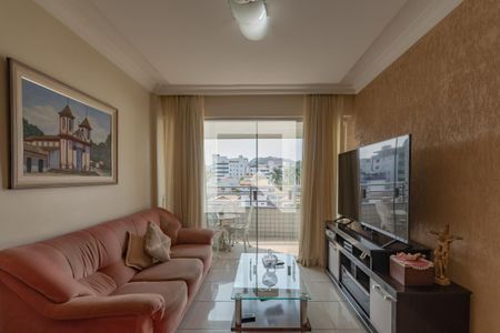 Sala de apartamento à venda com 3 quartos, 200m² em Castelo, Belo Horizonte