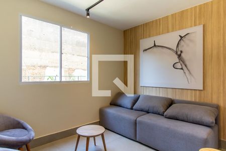Apartamento à venda com 44m², 2 quartos e sem vagaÁrea comum - Salão de festas
