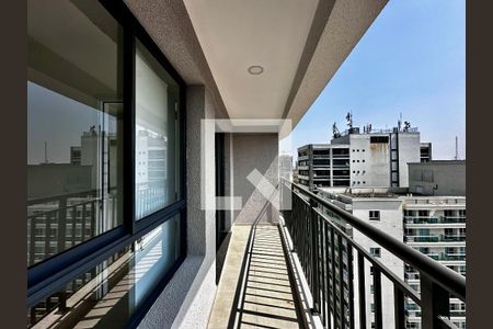 Apartamento para alugar com 35m², 1 quarto e sem vagaSacada