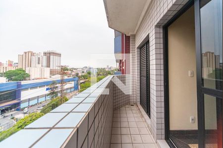 Varanda da Sala de apartamento para alugar com 2 quartos, 80m² em Vila Dora, Santo André