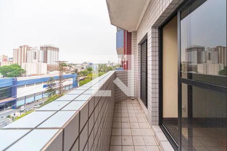 Varanda da Sala de apartamento para alugar com 2 quartos, 80m² em Vila Dora, Santo André