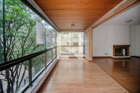 Sala - Varanda de apartamento à venda com 2 quartos, 174m² em Petrópolis, Porto Alegre