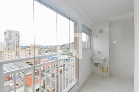 Varanda da Sala de apartamento à venda com 2 quartos, 51m² em Vila Galvão, Guarulhos
