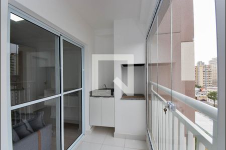 Varanda da Sala de apartamento à venda com 2 quartos, 51m² em Vila Galvão, Guarulhos