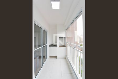 Varanda da Sala de apartamento à venda com 2 quartos, 51m² em Vila Galvão, Guarulhos