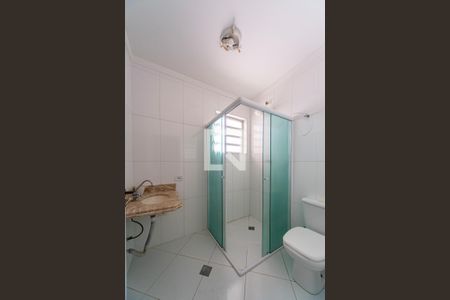 Banheiro Social de casa para alugar com 3 quartos, 136m² em Vila Junqueira, Santo André
