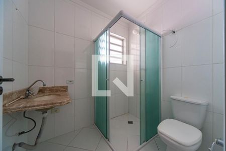 Banheiro Social de casa para alugar com 3 quartos, 136m² em Vila Junqueira, Santo André