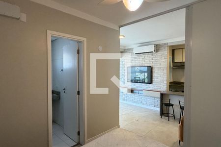 Suite de apartamento para alugar com 1 quarto, 55m² em Ponta da Praia, Santos