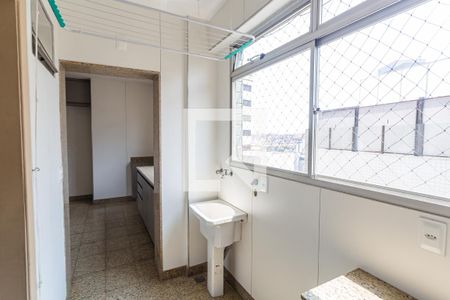 Área de Serviço de apartamento para alugar com 4 quartos, 139m² em Sion, Belo Horizonte
