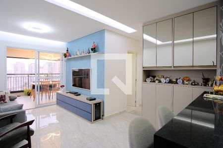 Sala de apartamento à venda com 3 quartos, 85m² em Parque São Jorge, São Paulo