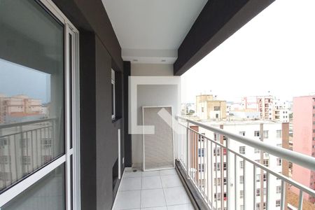 Varanda da Sala  de apartamento à venda com 2 quartos, 57m² em Centro, Campinas