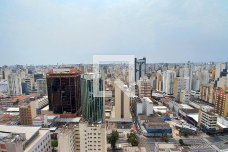 Vista da Varanda de apartamento à venda com 1 quarto, 40m² em Centro, Campinas