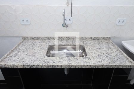 Cozinha  de kitnet/studio para alugar com 1 quarto, 30m² em Cidade Nitro Operária, São Paulo