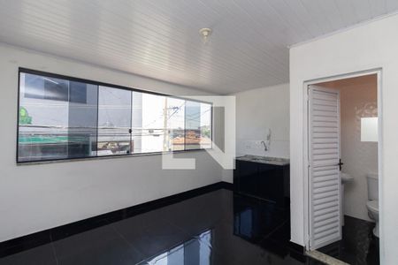 Sala/Cozinha de kitnet/studio para alugar com 1 quarto, 30m² em Cidade Nitro Operária, São Paulo