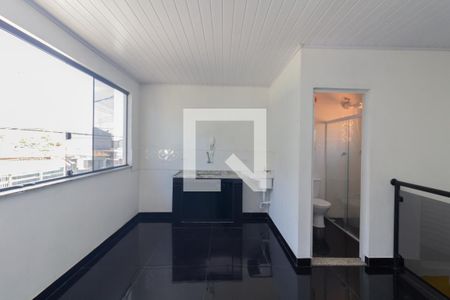 Sala/Cozinha de kitnet/studio para alugar com 1 quarto, 30m² em Cidade Nitro Operária, São Paulo