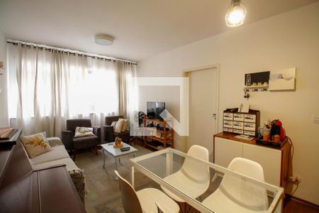 Sala de Estar e Jantar de apartamento para alugar com 2 quartos, 98m² em Paraíso, São Paulo