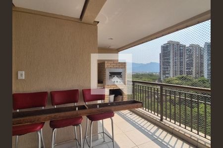 Varanda de apartamento para alugar com 2 quartos, 70m² em Barra da Tijuca, Rio de Janeiro