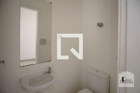 Banheiro de Serviço de apartamento à venda com 4 quartos, 140m² em Santo Agostinho, Belo Horizonte