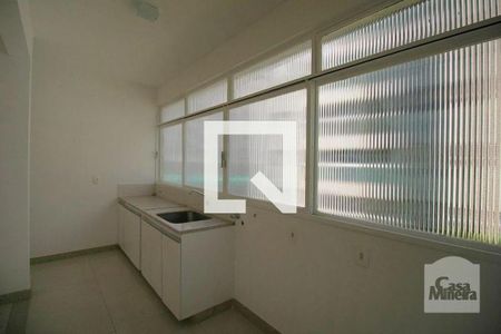 Área de Serviço de apartamento à venda com 4 quartos, 140m² em Santo Agostinho, Belo Horizonte