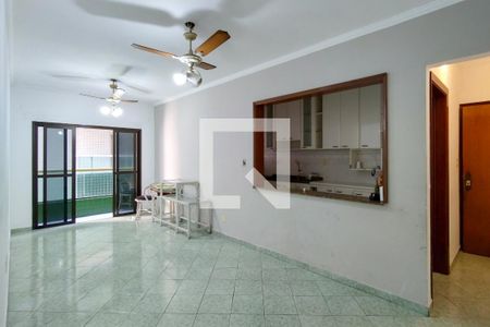 Sala de apartamento para alugar com 2 quartos, 78m² em Canto do Forte, Praia Grande