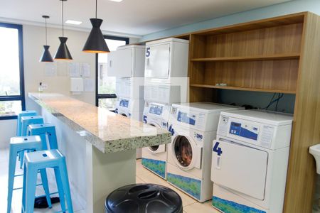 Apartamento para alugar com 37m², 2 quartos e 1 vagaLavanderia