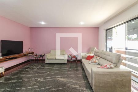Sala de casa de condomínio para alugar com 3 quartos, 360m² em Vargem Pequena, Rio de Janeiro