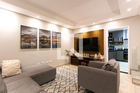 Sala de casa de condomínio à venda com 3 quartos, 200m² em Vila Esperança, São Paulo