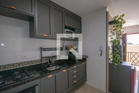 Cozinha de casa de condomínio à venda com 3 quartos, 54m² em Parque Vitória, São Paulo