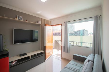 Sala de casa de condomínio à venda com 3 quartos, 54m² em Parque Vitória, São Paulo