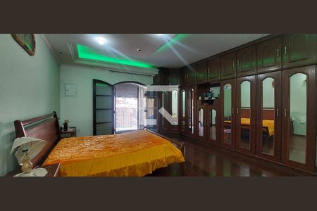 Quarto 1 suíte de casa à venda com 4 quartos, 298m² em Vila Scarpelli, Santo André