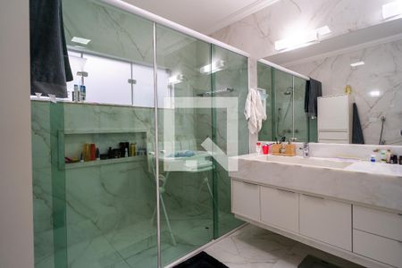 Casa para alugar com 301m², 3 quartos e 4 vagasBanheiro da Suíte 1