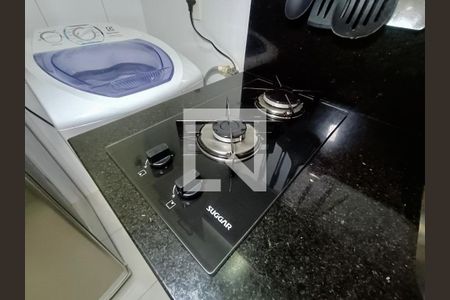 Studio para alugar com 38m², 1 quarto e sem vagaCozinha americana 