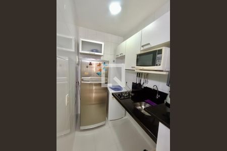 Studio para alugar com 38m², 1 quarto e sem vagaCozinha americana 