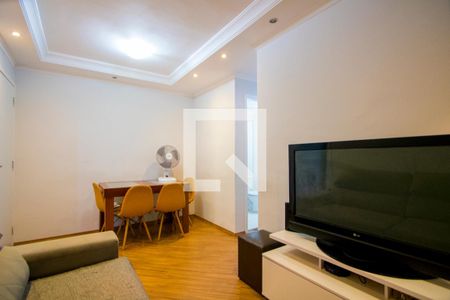 Sala de apartamento à venda com 3 quartos, 60m² em Vila Homero Thon, Santo André