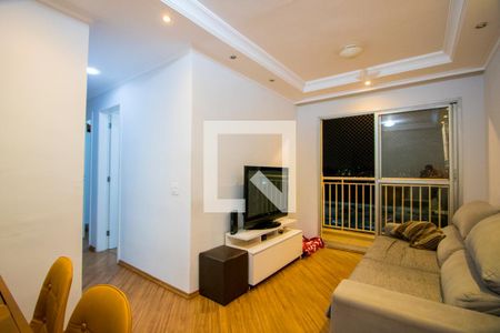 Sala de apartamento à venda com 3 quartos, 60m² em Vila Homero Thon, Santo André