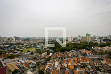 Vista da varanda de apartamento à venda com 2 quartos, 77m² em Vila Valparaíso, Santo André