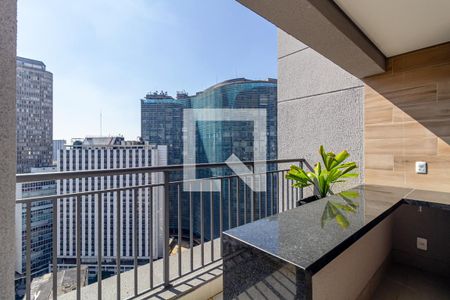 Studio para alugar com 22m², 1 quarto e sem vaga Studio para alugar com 22m², 1 quarto e sem vagaÁrea comum - Churrasqueira