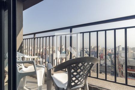 Studio para alugar com 22m², 1 quarto e sem vaga Studio para alugar com 22m², 1 quarto e sem vagaVaranda