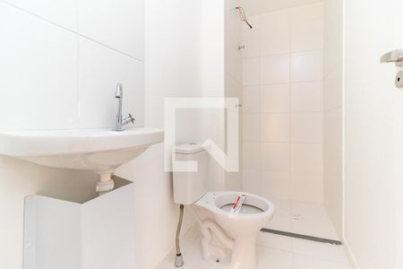 Banheiro de apartamento para alugar com 1 quarto, 32m² em Vila Curuçá Velha, São Paulo