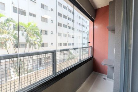 Apartamento para alugar com 24m², 1 quarto e sem vagaSacada