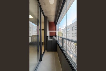 Apartamento para alugar com 24m², 1 quarto e sem vagaSacada