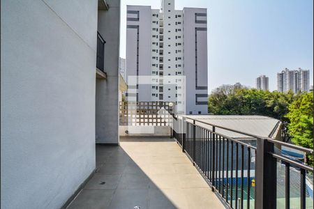 Varanda da Sala de apartamento para alugar com 2 quartos, 91m² em Vila Valparaíso, Santo André