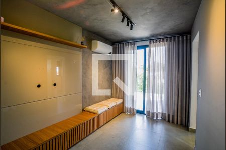 Sala de apartamento para alugar com 2 quartos, 91m² em Vila Valparaíso, Santo André