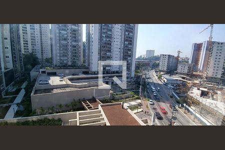 Vista da Varanda de apartamento à venda com 1 quarto, 38m² em Vila Andrade, São Paulo