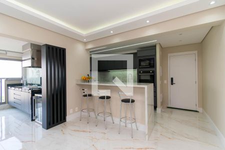 Sala de apartamento à venda com 2 quartos, 121m² em Vila Independência, São Paulo