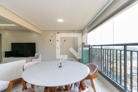 Varanda Gourmet de apartamento à venda com 2 quartos, 121m² em Vila Independência, São Paulo