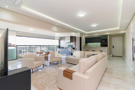 Sala de apartamento à venda com 2 quartos, 121m² em Vila Independência, São Paulo