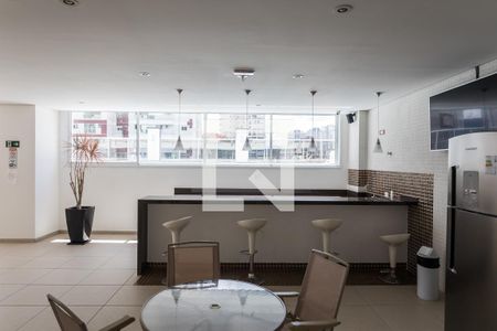 Apartamento para alugar com 44m², 1 quarto e 1 vagaÁrea comum - Salão de festas